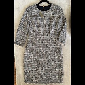 JCrew Boucle Tweed Dress - Size 6 NWT